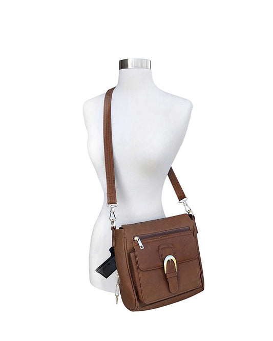 Compact Leather Concealment Cross-body #7084