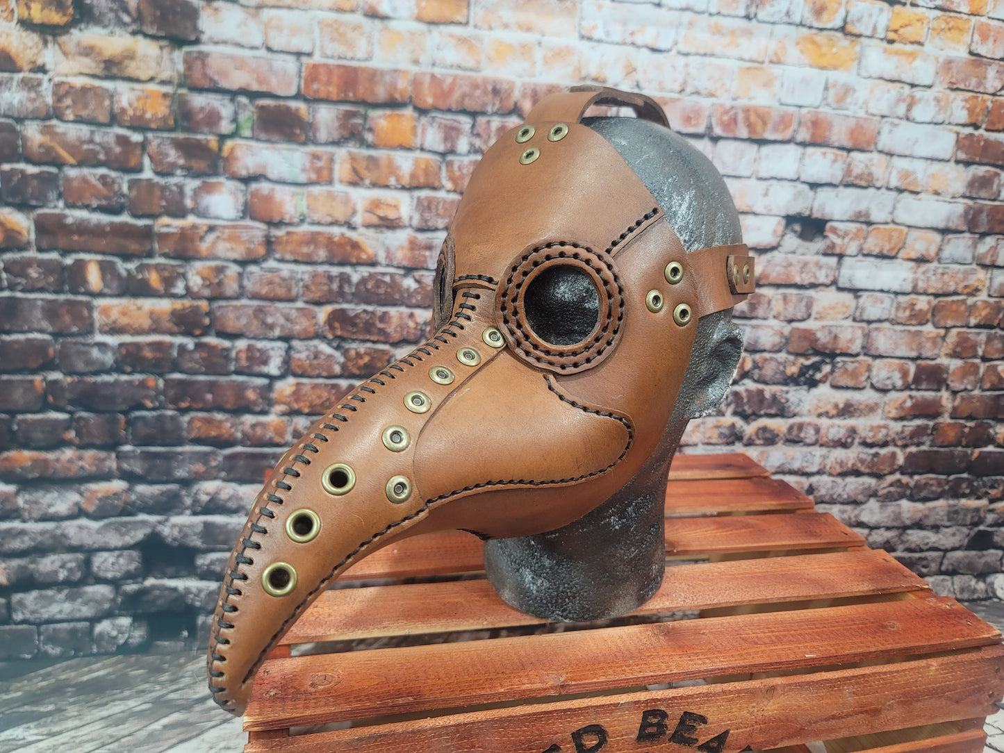 Plaugue Mask Brown