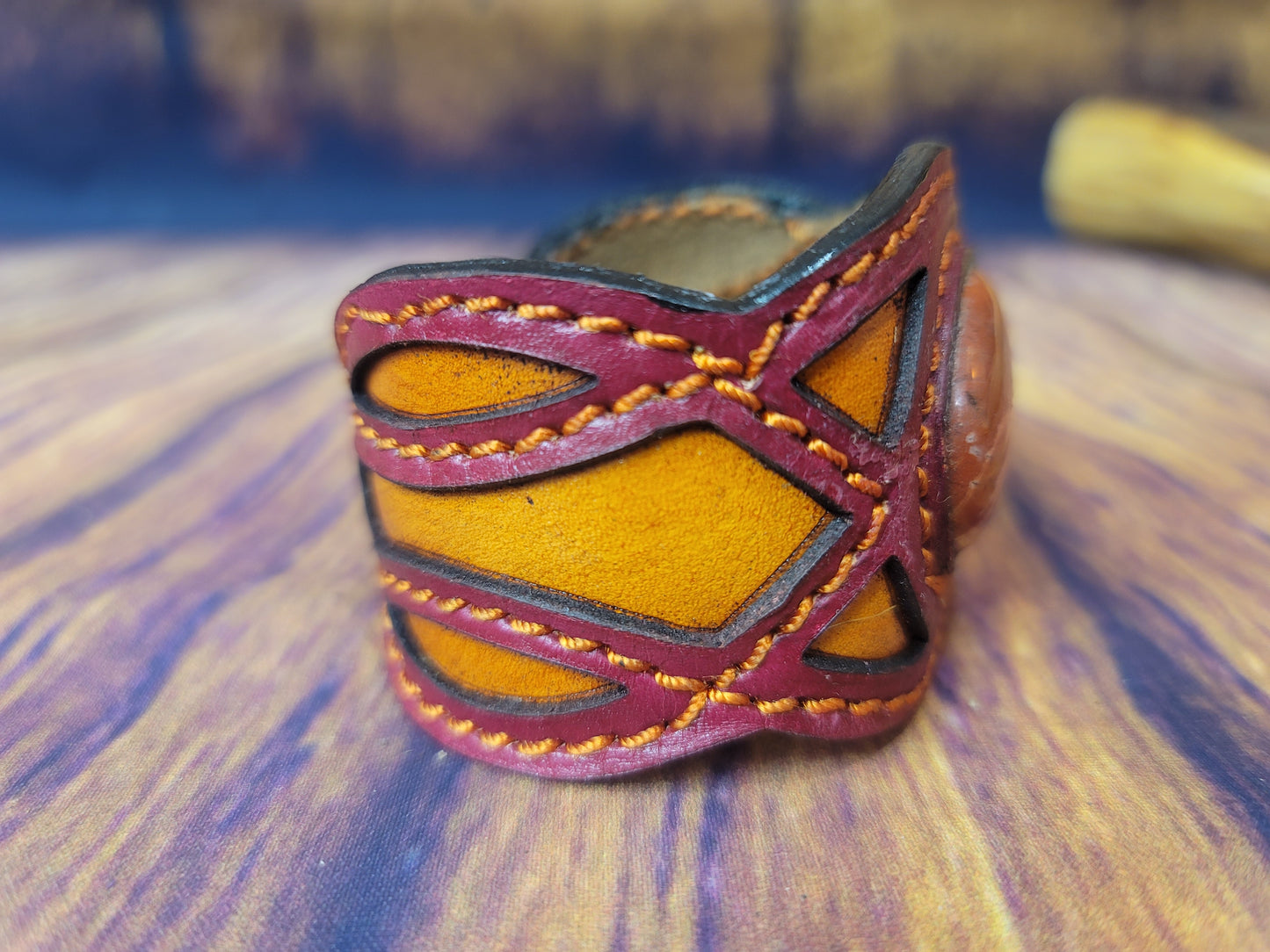 Bracelet Medium Red Jasper 7.5"