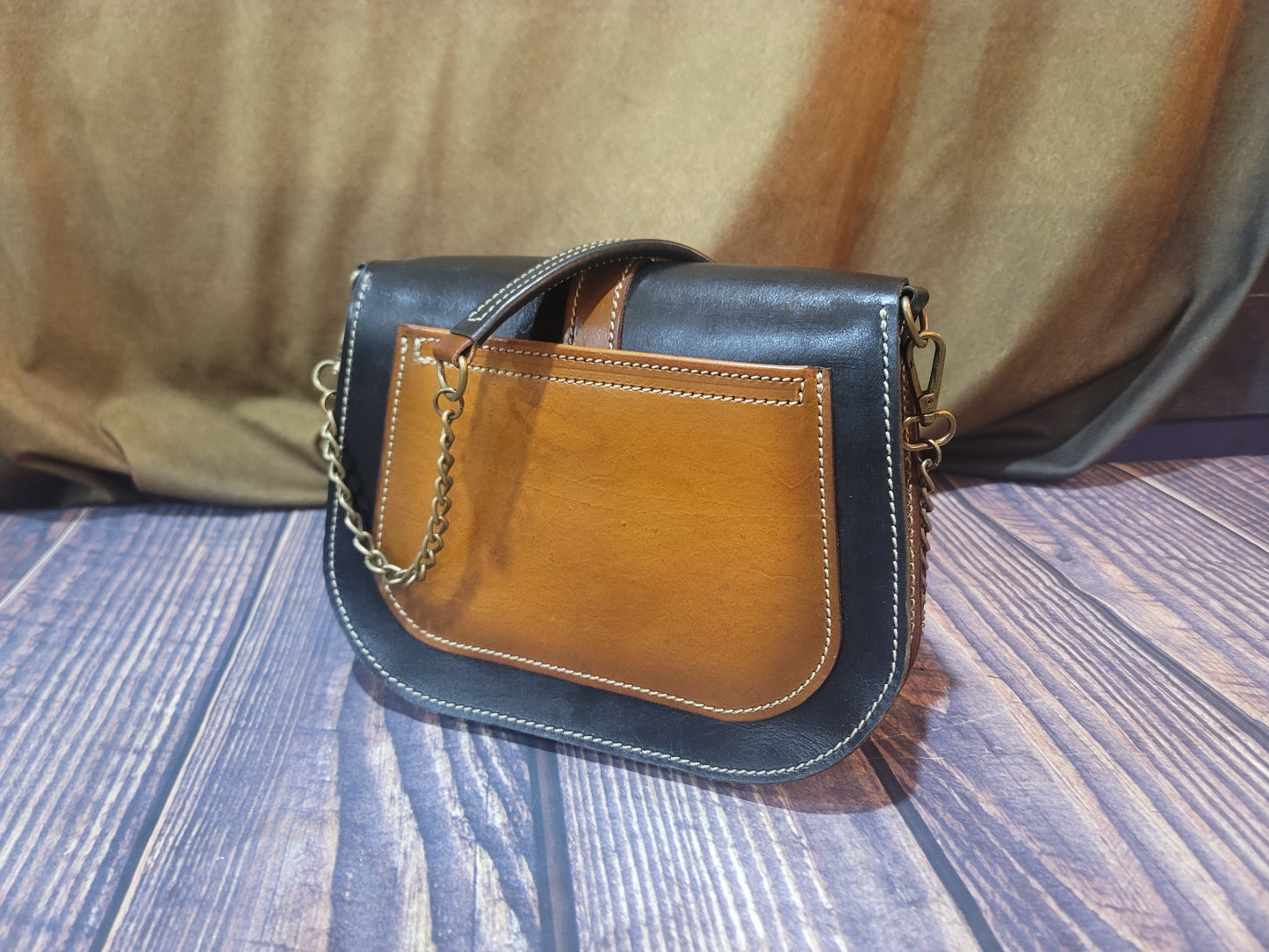 Purse Black Brown