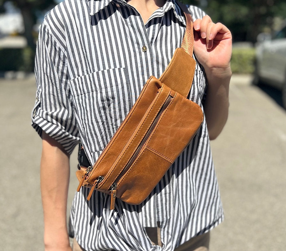  Distressed Vintage Fanny Pack #3070