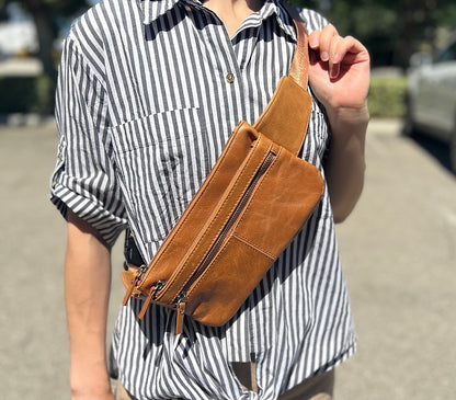  Distressed Vintage Fanny Pack #3070