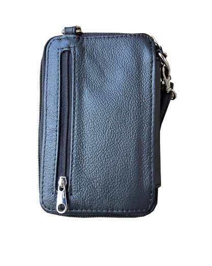 Cross body/Shoulder/wrist strapped small phone and 3 card slot bag