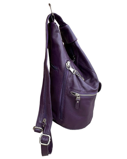  Snap Buckle Concealment Backpack  #7034
