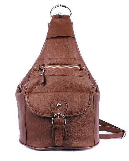  Snap Buckle Concealment Backpack  #7034