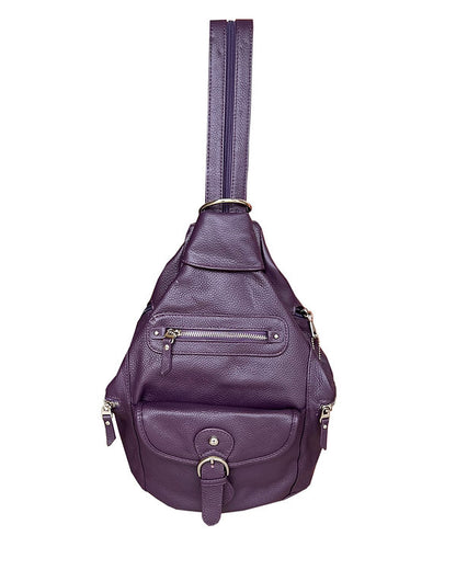  Snap Buckle Concealment Backpack  #7034