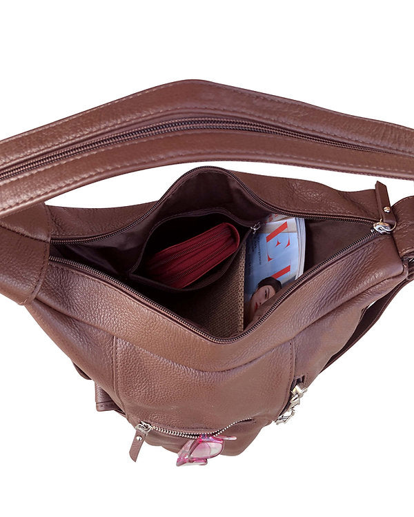  Snap Buckle Concealment Backpack  #7034