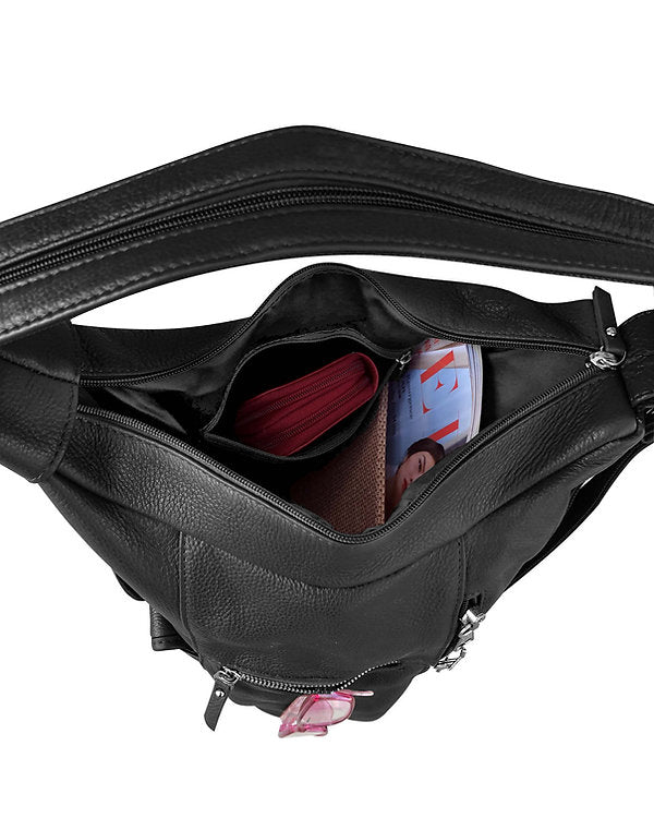  Snap Buckle Concealment Backpack  #7034