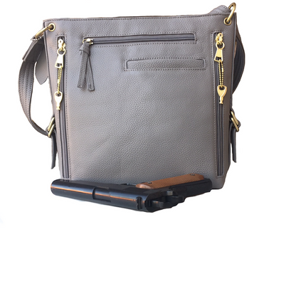 Stylish leather satchel with adjustable shoulder strap