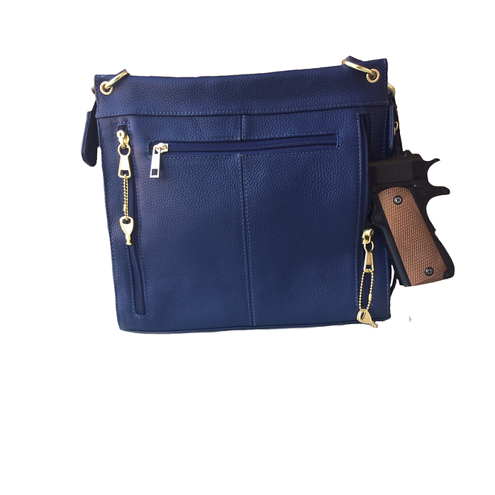 Cowhide leather concealment purse #7039