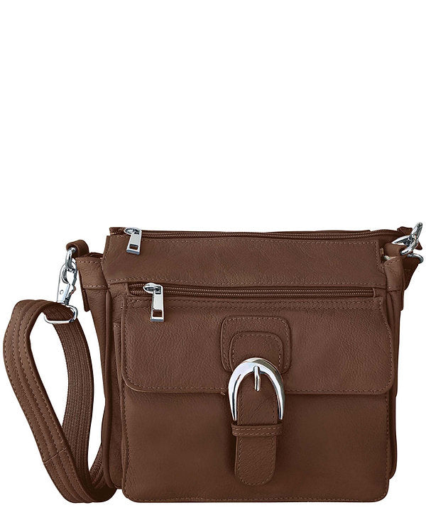 Compact Leather Concealment Cross-body #7084