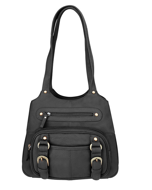 Moto Leather Concealment Tote