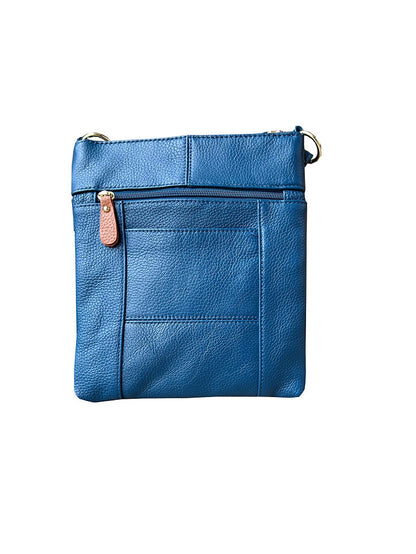 Multi Zipper Carry-All Cross-body Bag